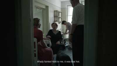 A lady fainted next to me, it was that hot. - The Zone of Interest
