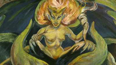 A larger than life
mythical female character - The Witch of Kings Cross