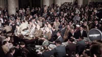 A LAWYER FOR THE ARMY,
JOSEPH WELCH, - America in Color