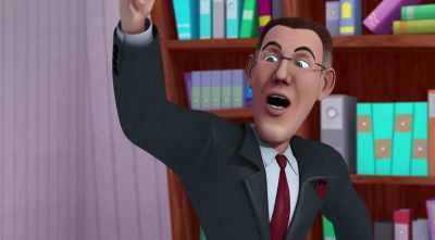 A leader makes people
apologize to him! - Norm of the North: Keys to the Kingdom