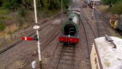 A little austerity
loco, built a year later. - Great Rail Restorations with Peter Snow