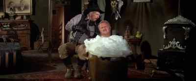 A little further down, to the right. - Blazing Saddles