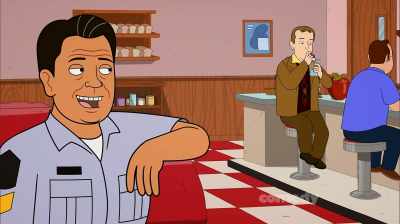 A little garlic, and butter...
mmm... - Corner Gas Animated