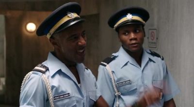 A little light refreshment, gentlemen? - Death in Paradise