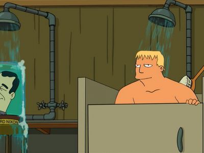 A little lower. Lower. - Futurama