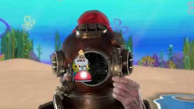 A little more to the left. - SpongeBob SquarePants Presents The Tidal Zone