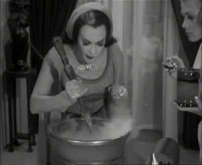 A little more toadstool
base for Mrs. Harkness. - The Munsters