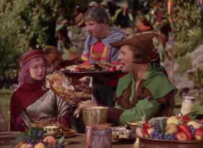 -A little mutton, my lady ?
-I said I'm not hungry. - The Adventures of Robin Hood
