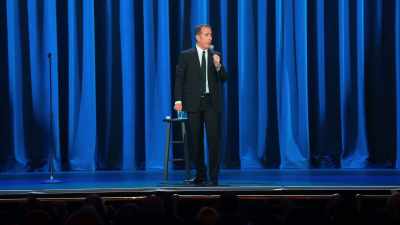 A little shook up, like a combat veteran - Jerry Seinfeld: 23 Hours to Kill