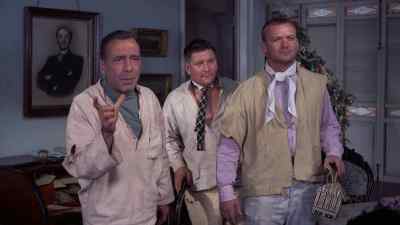 A little snake? About this big? - We're No Angels