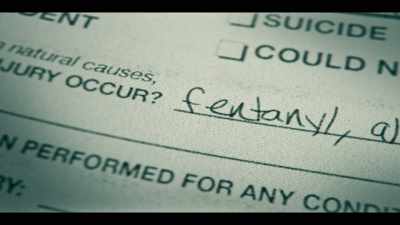 A little tiny bit of fentanyl - I'll Be Gone in the Dark