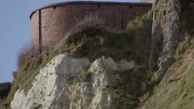 A load of pigeons are nesting on it, you can see from afar. - The Buildings That Fought Hitler