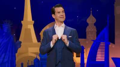 A look as if to say, "We do like the D." - Jimmy Carr: The Best of Ultimate Gold Greatest Hits