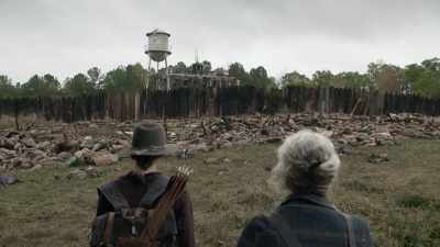 A lot has changed
when Maggie was away, - The Walking Dead: Origins