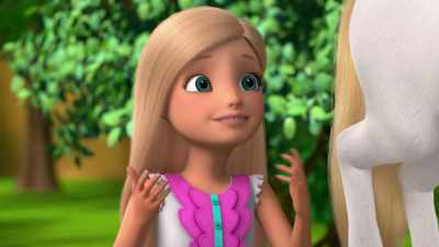 A mad scientist might try
to steal her - Barbie: A Touch of Magic
