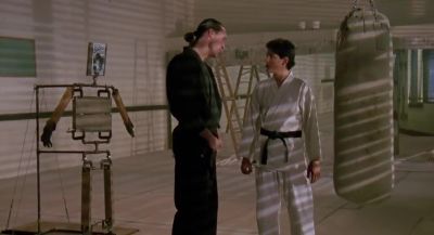 A man can't see - The Karate Kid Part III