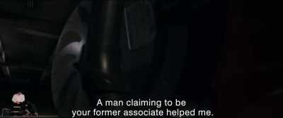 A man claiming to be
your former associate helped me. - Shin Ultraman