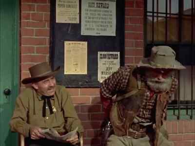 A man sure gets tired feet. - The Lone Ranger