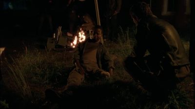 A man's got to eat. - The Walking Dead
