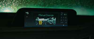 A manual override is located
beneath the glove compartment, - T.I.M.