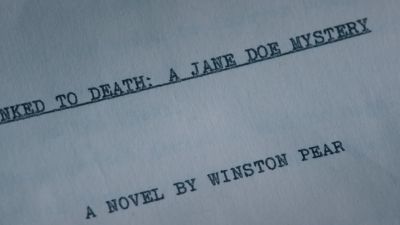 A manuscript? - Blindspot