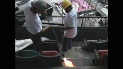 A massive renovation effort is underway, - Five Days at Memorial