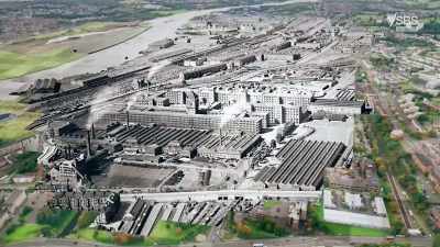A million square feet of work space - Scotland from the Sky