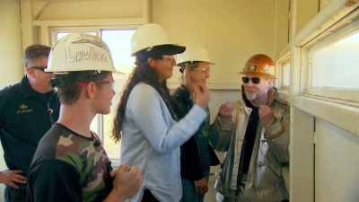 -A MOMENT OF SILENCE FOR BUSTER.
-[ LAUGHS ] - Mythbusters Jr.