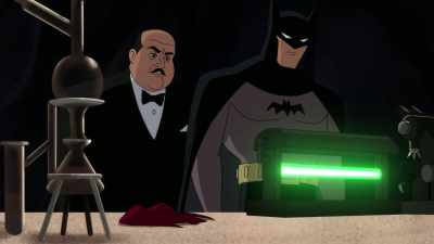 - A monogram, perhaps.
- An abbreviation. - Batman: Caped Crusader