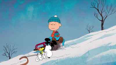 A moose. That's more like it. - The Snoopy Show