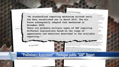A more elaborate report
was delivered to Congress - Accidental Truth: UFO Revelations