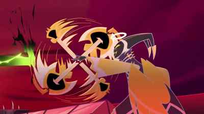 A mortal soul is no
match for me, edge-lord. - Hazbin Hotel