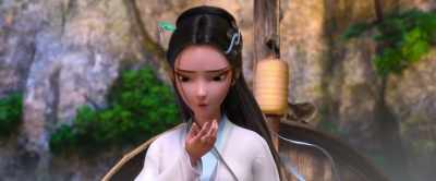 A mysterious girl, mysterious powers. - White Snake