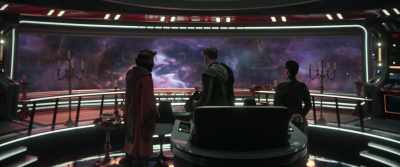 A mysterious smoky wall. - Star Trek: Strange New Worlds