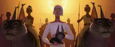 A nation protected
by angry assassins, - Raya and the Last Dragon