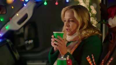 - ♪ A new car,
let's go take a spin ♪ - Dear Christmas