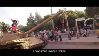 ...a new group invaded Raqqa. - City of Ghosts