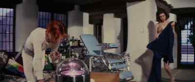 A new suit came in.
It's not your colour. It's blue. - The Man Who Fell to Earth