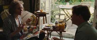 A new thing. A special camera that
tells you how she'll look one day. - On Chesil Beach