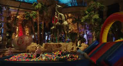 A nightly pool party. - Blended