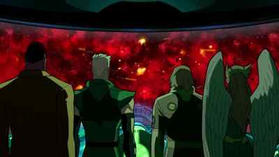 A noble death in battle.
For everyone involved. - Green Lantern: Beware My Power