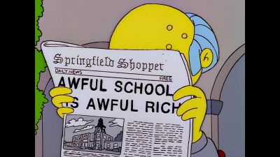 A non-profit organization
with oil?! - The Simpsons