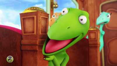 ♪ A-one, step, and three, four ♪ - Dinosaur Train: Adventure Island