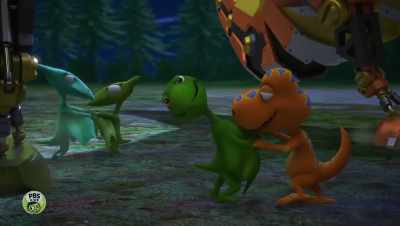 ♪ A-one, two, and three,
cha-cha-cha ♪ - Dinosaur Train: Adventure Island