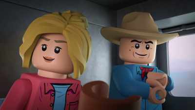 A paleobotanist, - LEGO Jurassic Park: The Unofficial Retelling