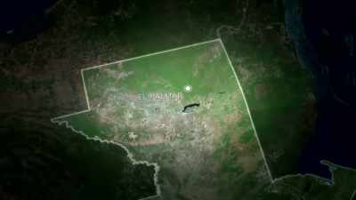 A particularly ancient
city called El Palmar. - Lost Treasures of the Maya