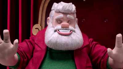 A party mixed
with presents,
a toast, roasts, - Santa Inc.