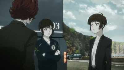A passenger on the ship
was supposed to be - Psycho-Pass: Providence