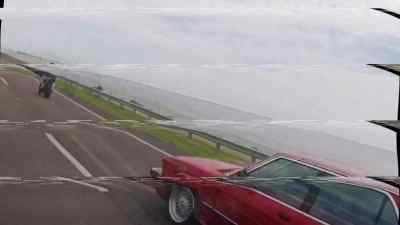 A passing biker responds, - Road Wars