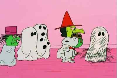 A person should always choose a costume - It's the Great Pumpkin, Charlie Brown